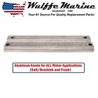 818298q1 122690a Glm Aluminum Power Trim Anode Transom Plate Mercury Zinc