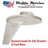 822777q1 12680 Glm Marine Aluminum Trim Tab Anode High Performance Mercury Outboard
