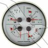 3885215 Volvo Penta Evc Function White Instrument Gauge Trim Volt Fuel