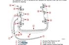 5555 Mercury Race Ob Optimax Fuel Rail Repair Service