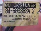 84-805363a2 Quicksilver Mercury Harness New In Oem Packaging Nla