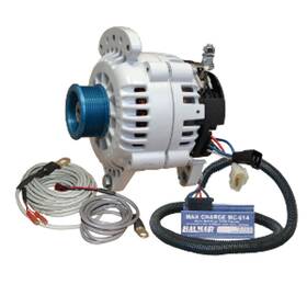 60-yp-mc-120-j10 Balmar 120a 120v Alternator 3.15 Inch Foot Saddle J10 Pulley Regulator Temp Sensor