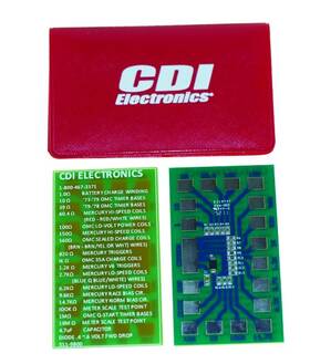 511-9800 Cdi Resistor Test Circuit Card