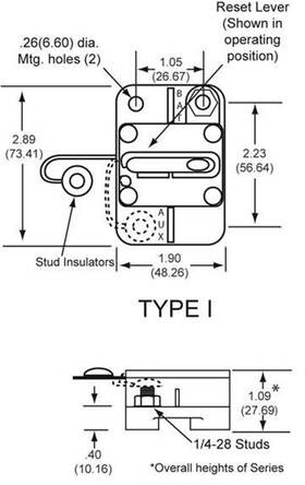 Cb181f110 Marinepartsdistributors 686696294703 New Cooper Bussman Circuit Breaker Fits 0-30vdc 110amp Automatic 1