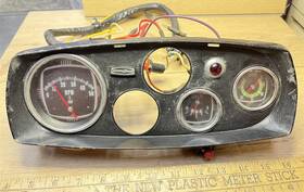 Mercruiser 63178 Instrument Panel With Tachometer Oil Pressure And Vacuum Gauges