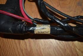 84-86675a1 Mercruiser Marine Wiring Harness 9 Pin Wire Loom
