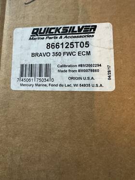 Mercruiser 866125t05 Bravo 350 Fwc Ecm
