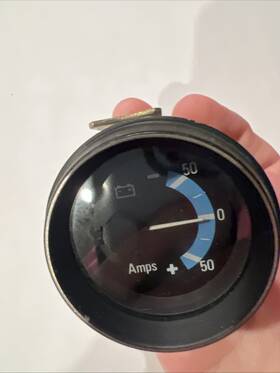 338hm-z8 Mercury Mercury/mariner Amp Gauge -50 To 50