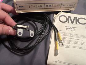 174226 Omc Neutral Start Switch