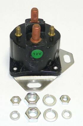 Protorque Ph375-0027 Starter Solenoid For Johnson/evinrude/mercruiser 75-250 Hp