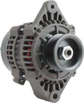 19020615 Rareelectrical 686696049983 New 100a High Amp Alternator Fits Pleasurecraft Marine 496ci 2001-2004