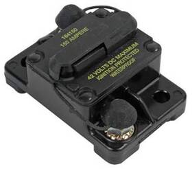 Cb184f150 Rareelectrical 686696294802 New Cooper Bussman Circuit Breaker Fits 0-42vdc 150 Amp Manual Iii