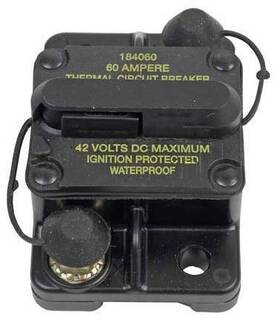Cb184f60 Rareelectrical 686696445600 Oem 60a Cooper Bussman Circuit Breaker For Manual Type Iii Pns 042vdc