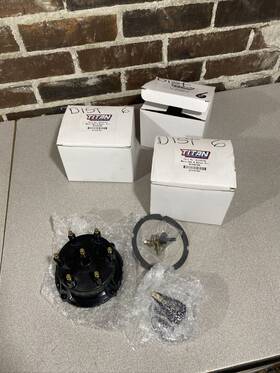 222-21-075 Titan 757 Performance Lot Of 3 - Cap And Rotor Kit For Mercruiser V6 4.3 Thunderbolt Ignition 815407q5