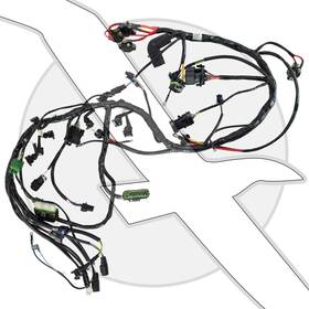 3858108 Volvo Penta 7.4l 454 8.2l 496 Engine Main Wire Cable Wiring Harness