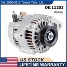 Alternator 11203 11505 For 2006 2007 2008-2015 Toyota Yaris L4 1.5L 80AMP. Fixed Price $67.99.
