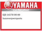 Yamaha Oem Part 6J8-14578-00-00 Collar. Fixed Price $10.90.