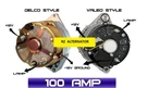 High Output Alternator Fits Valeo Paris Rhone Volvo Penta Marine Engines 100A. Fixed Price $213.60.