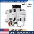 Alternator Oem 11203 11505 For 2006 2007 2008-2015 Toyota Yaris L4 1.5L 80AMP. Fixed Price $67.99.