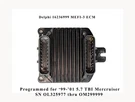 Mercruiser Ecm MEFI-3 861926T3 Can Be Programmed For Any Application. Fixed Price $1175.00.