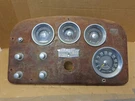 Vtg Mahogany Wood Dashboard & Instruments Off 1960 Chris Craft Sea Skiff Boat. Fixed Price $428.00.