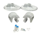 Mercury 97-888761Q04 Genuine Oem 2003 Bravo Iii Aluminum Anode Kit. Fixed Price $89.95.