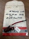 Nib Nos 982093 Oem Omc 80 Amp Fuse Lead 1978 120-240. Fixed Price $10.00.