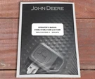 John Deere 6105M,6115M, 6125M And 6140M Tractor Owners Manual - OMAL213158. Fixed Price $78.00.