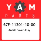 67F-11301-10-00 Yamaha Anode Cover Assy 67F113011000, New Genuine Oem Part. Fixed Price $29.99.