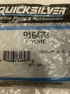 Mercury Oem # 816478 Blank Key S/w Plate (R535). Fixed Price $11.00.