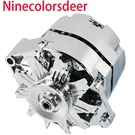 Chrome Alternator For 120 Amp 10SI Wire Chevy 327 350 396 427 454. Fixed Price $110.07.