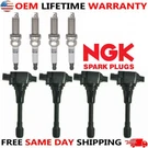 Oem Ignition Coil & Ngk Ruthenium Spark Plug For 07-19 Nissan Altima Versa UF549. Fixed Price $60.99.