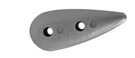 Martyr- 5" X 2" W 0.8" Zinc Tear Drop Hull Anode. Fixed Price $13.99.
