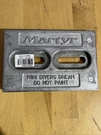 Martyr X Slot Aluminum Alloy Anode Mini Divers Dream ALA1264S Marine. Fixed Price $30.00.