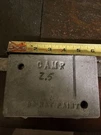 Camp Zinc Thru-bolt Plate Anode #ZP-3. 6 X4 X1/2. Fixed Price $40.00.