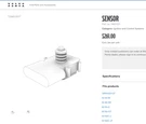 Volvo Penta Sensor 3861321 New Oem. Fixed Price $189.00.