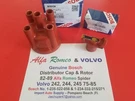 Bosch O.e.m. Distributor Cap & Rotor Alfa Romeo Spider 82-89 Volvo 75-85. Fixed Price $55.95.